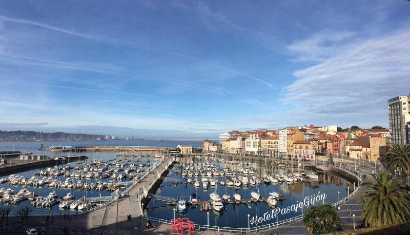 Hotel Alda Pasaje Gijón Kültér fotó